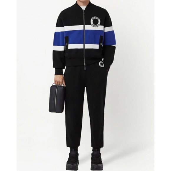 Burberry  XS sweatpants Jogging Pants Logo Graphic Appliqué Wool Cashmere - Picture 6 of 13